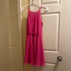 blue rain dress